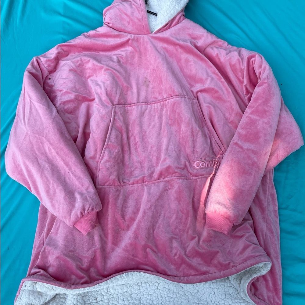 COMFY pullover blanket sweater.